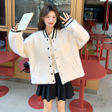 现货白色毛呢136-8550P155K228，女装短外套，浙宝136