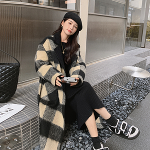 大货 格子羊羔羔外套 两面穿 136-8295-P185-K268图片