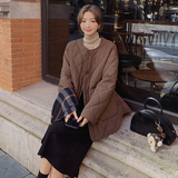 现货136-8437p165k248菱格棉衣外套女，女装棉衣/棉服，浙宝136