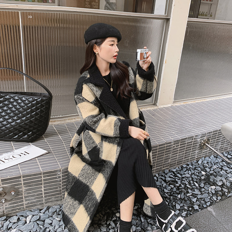 数据好赶紧上羊羔羔外套两面穿136-8295-P185-K268现货,女装毛呢外套,浙宝136