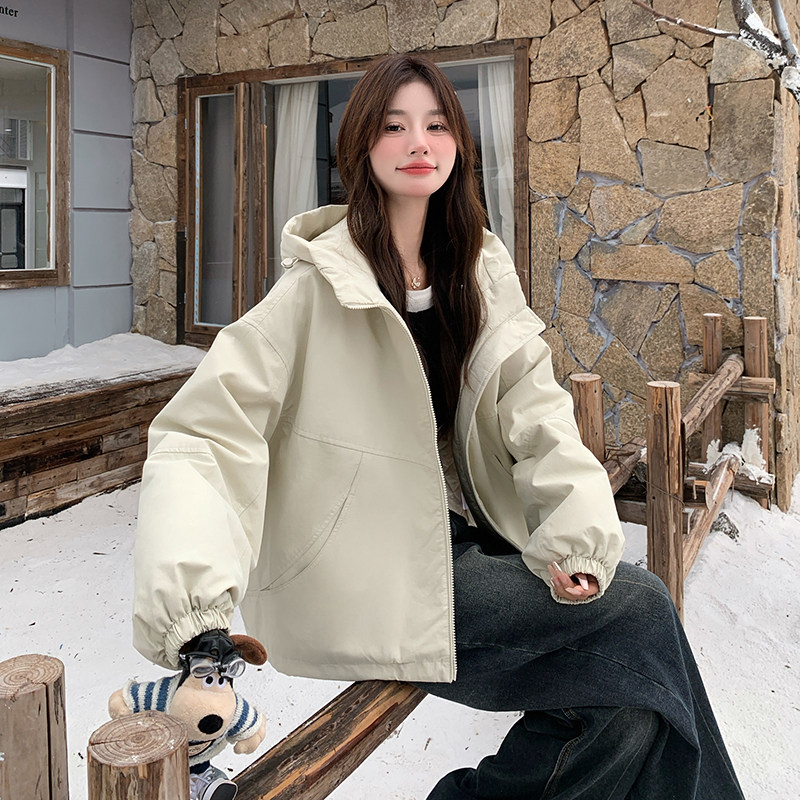 现货136-8567P250K368棒球服外套女羽绒里50绒,女装羽绒服,浙宝136