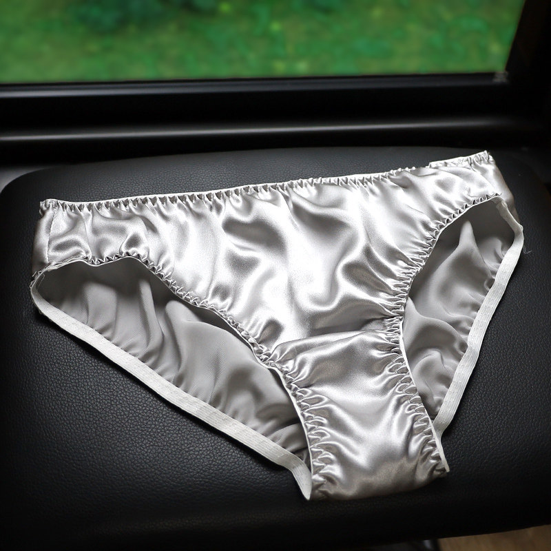 好货不贵100%桑蚕丝夏季薄款舒适透气抗菌短裤真丝内裤女真丝三角,女士内衣/男士内衣/家居服,女三角裤,淘宝优惠券,粉丝福利购,淘宝优惠卷