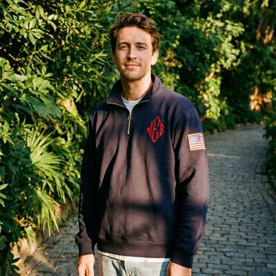 Preppy quarter zip sweatshirt 学院风卫衣半拉链美式运动卫衣