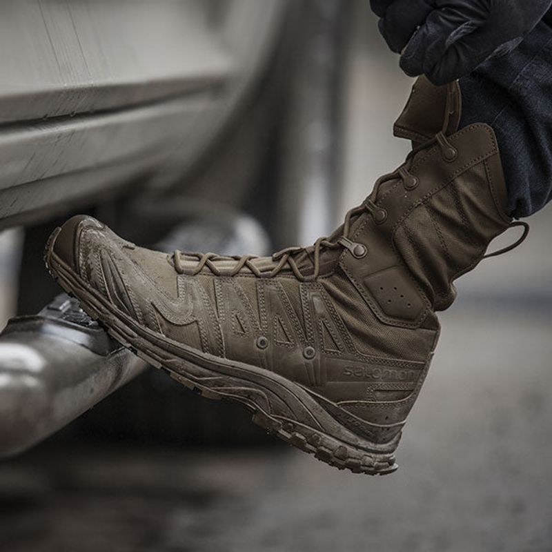 Salomon徒步军版户外丛林战术靴