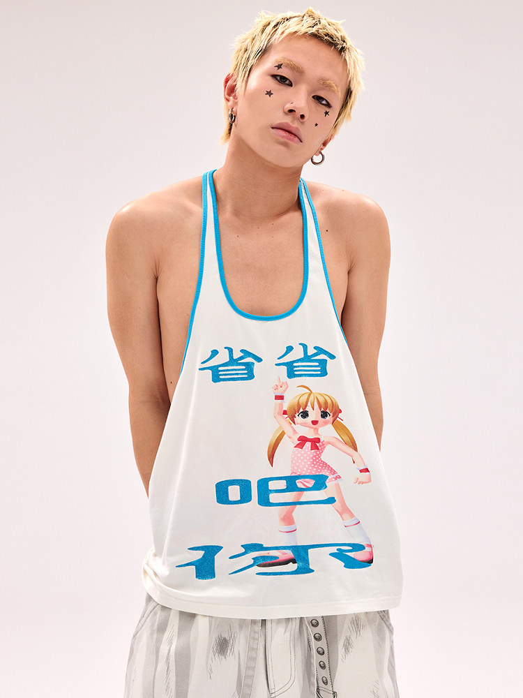 CFIERCE 'Give It a Rest' Vest: The Ultimate Street Style Statement - Taobao product photo 3