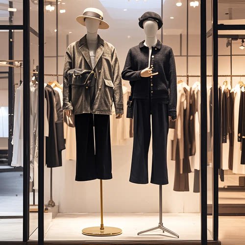 服装店模特道具女半全身