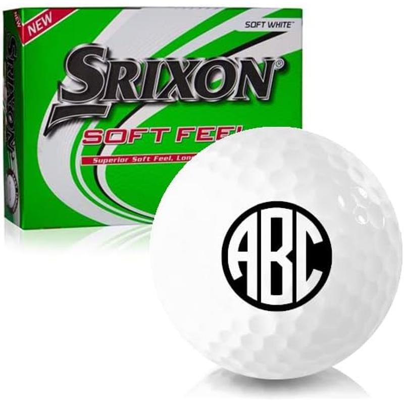 Srixon高尔夫球软感运动装备Soft Feel定制球迷用品球场练习