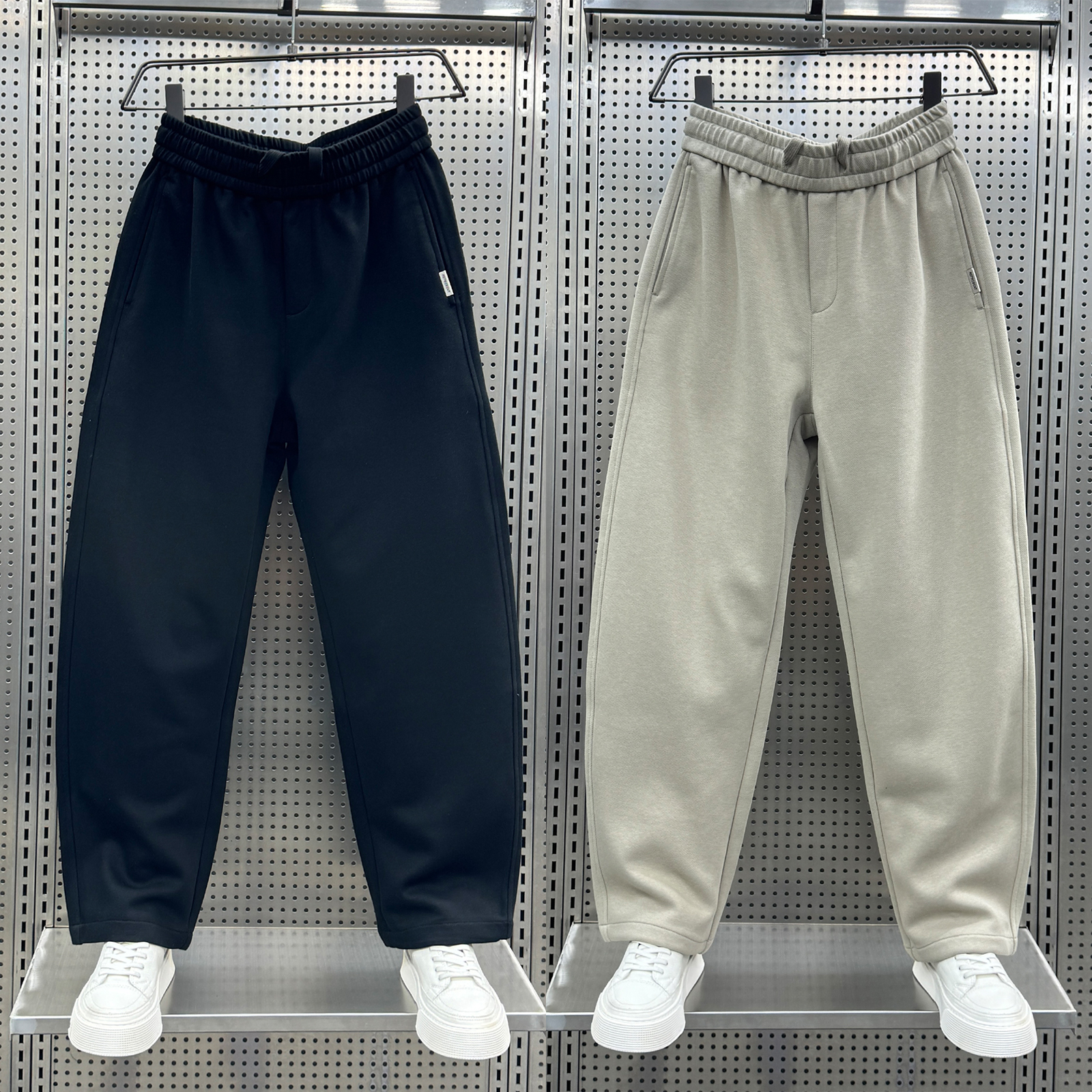 ZPK潮流纯色直筒运动裤