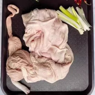 单县羊肚整个生肚子新鲜羊草包带百叶和肚头纯手工处理内脏羊杂