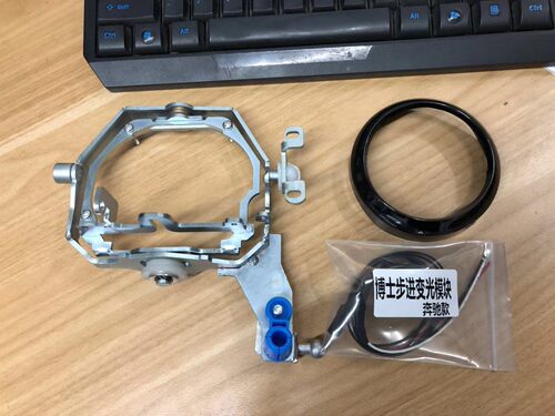 奔驰博士步进随动c级途安透镜