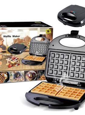 waffle cake maker cone华夫饼面包机家用吐司机三明治早餐机加热