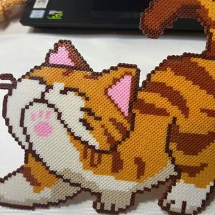 拼豆辅助工具包2.6mm拼豆豆diy材料豆针自动豆笔豆铲镊子立豆盘