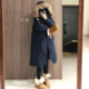 长款 过膝大毛领派克服女2025冬新款 韩系宽松加厚羽绒棉衣棉袄外套