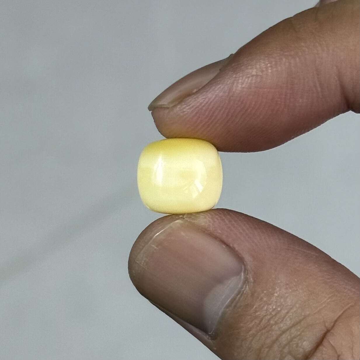 瓷白花阿尔卑斯浓腊波罗的海蜜蜡老型单珠11.2*9.8高庄全品无暇