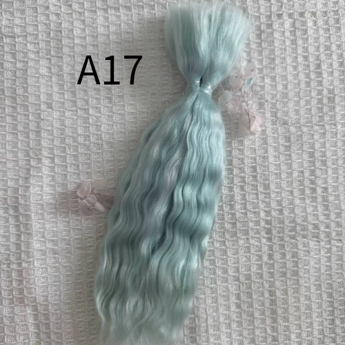 马海毛发排制作bjd娃娃棉花娃娃假发料3分马海毛发OB娃娃BJD娃娃