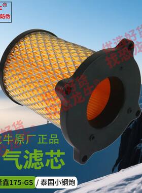 适用隆鑫LX175GS-TD 泰国小钢炮175迷你跑车180R空气滤清器滤芯
