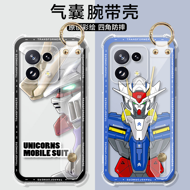 适用小米POCOX6手机壳炫酷高达