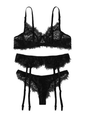 Sexy bra, lace underwear, garters, bikini underwear set