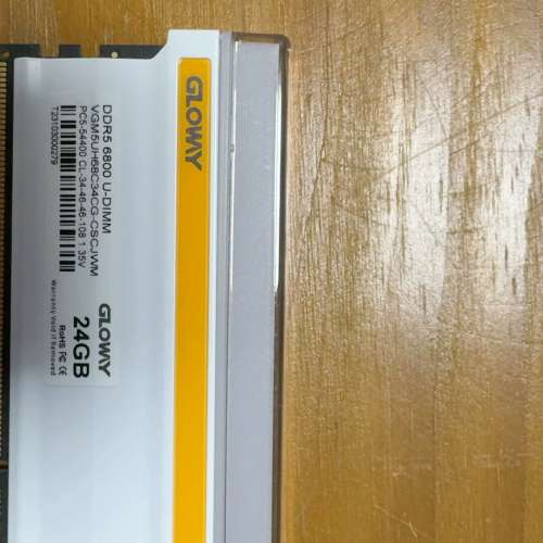 议价光威神策DDR5 6800内存条，24GB单条，颗粒，咨询