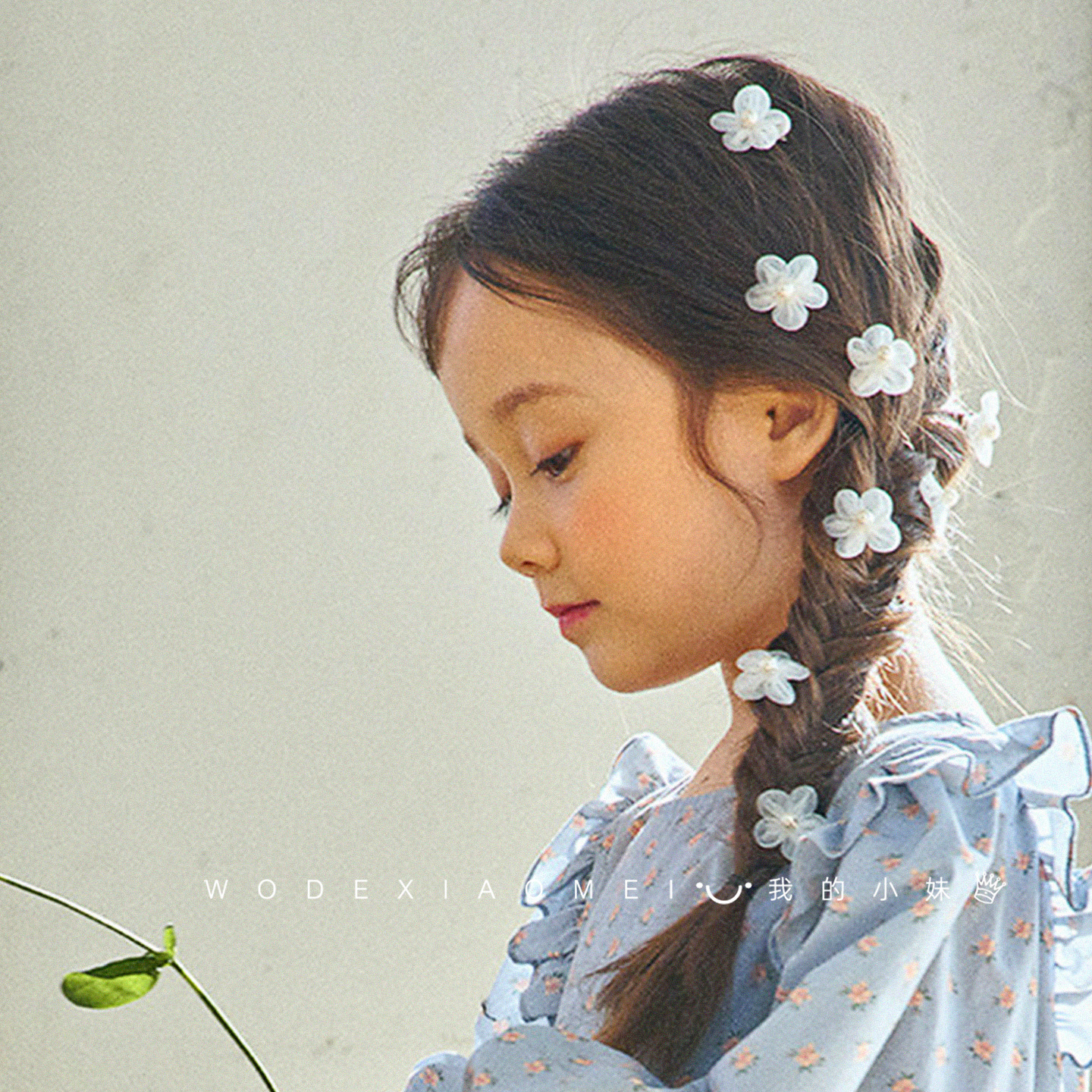 气质甜美女童碎发整理神器小发夹