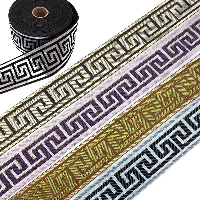 窗帘沙发抱枕花边民族提花织带古典礼仪布料拼接装饰辅料箱包边带