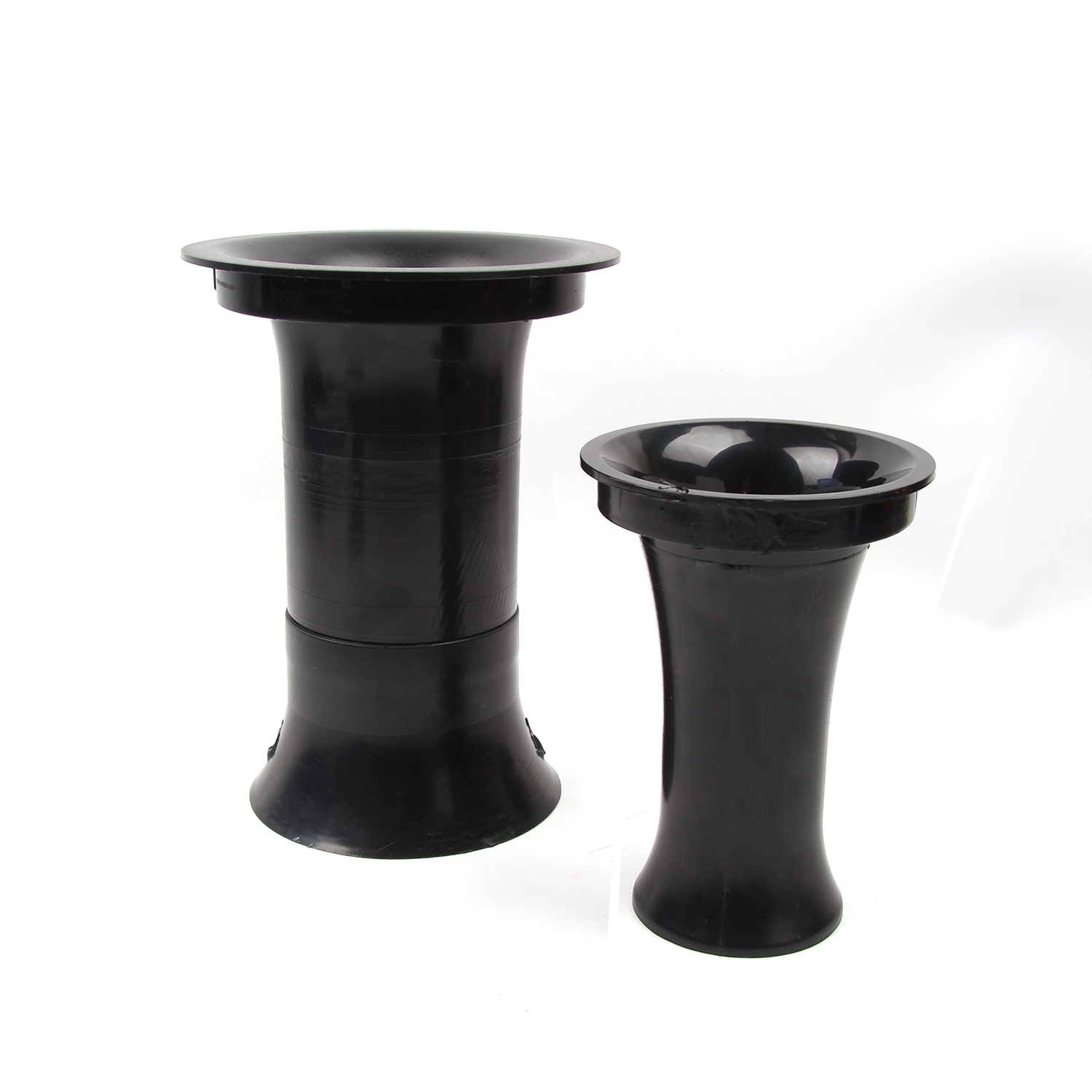 黑色音筒音响配件塑料影音配件音响导向管排气孔出气孔风管