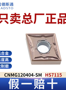 哈德斯通数控刀片CNMG120404-SM HS7115高温合金专用正品假一赔十