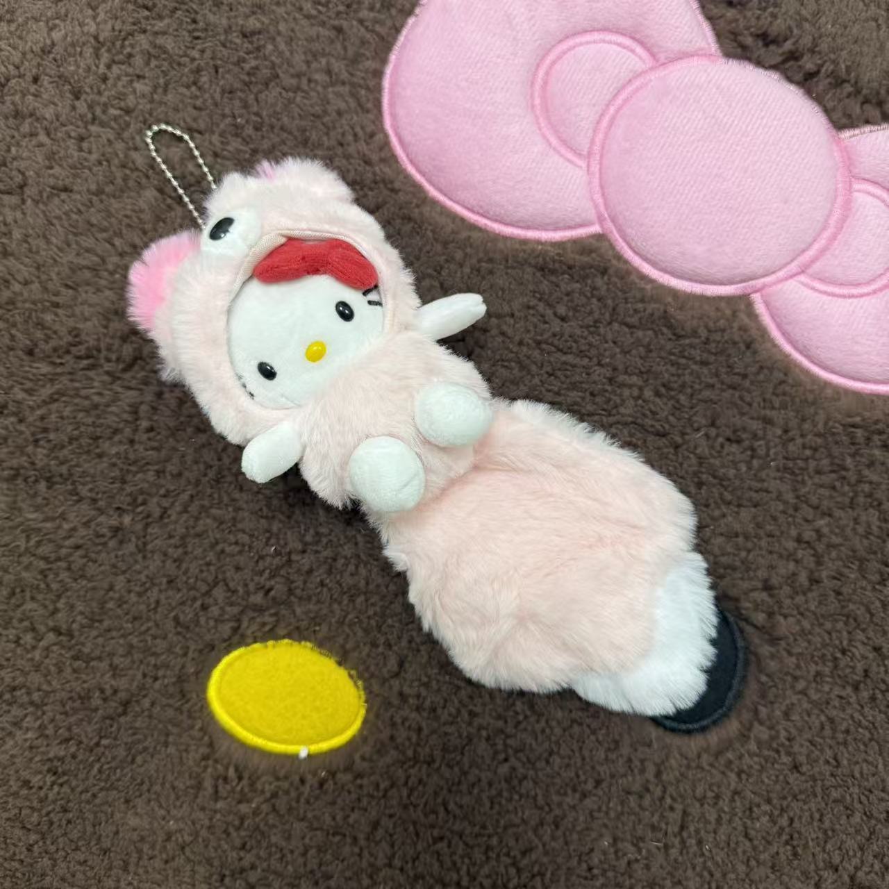 日本hellokitty粉色大尾