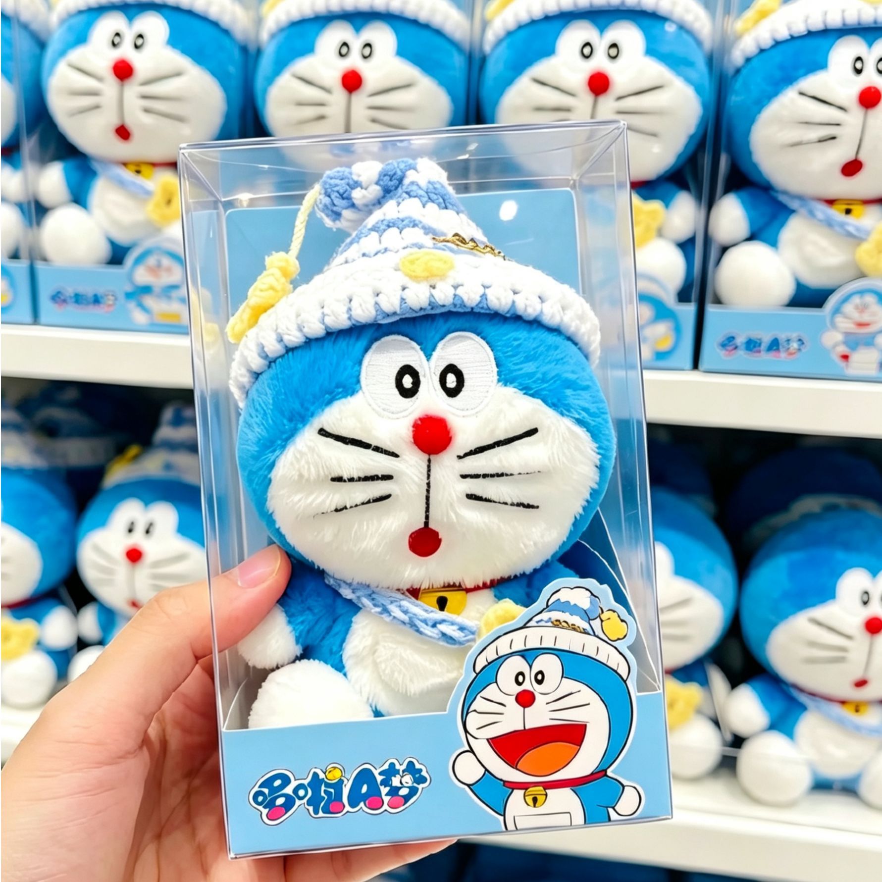 日本正版哆啦a梦公仔小挂