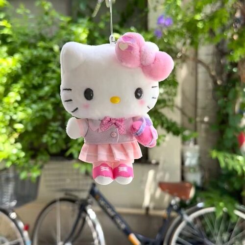 日本平成辣妹系列kitty挂件水手服hello kitty可爱包凯蒂猫挂饰