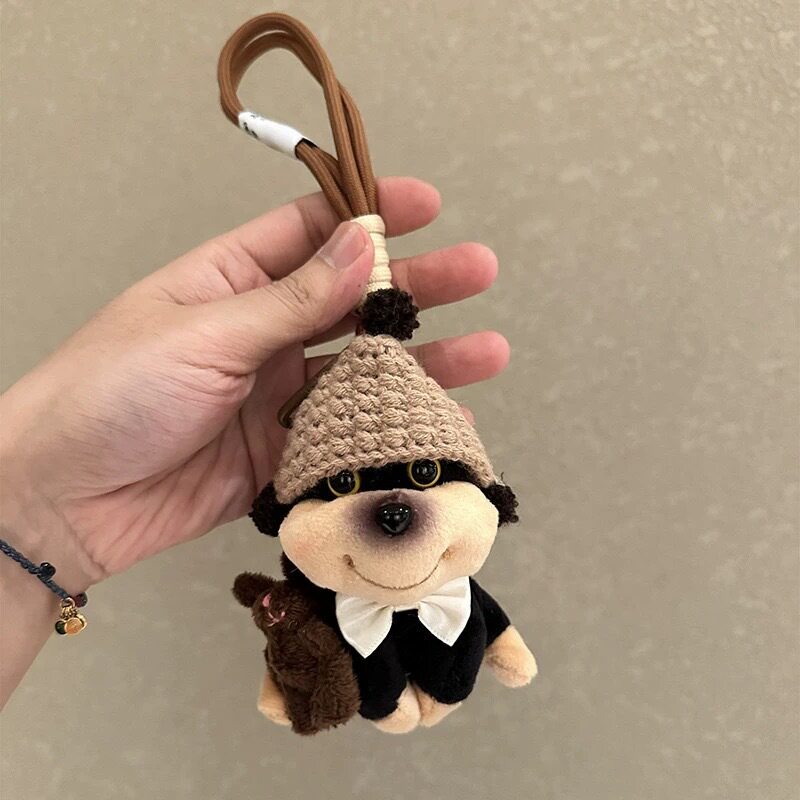 日本小蜜蜂狗钥匙扣包包