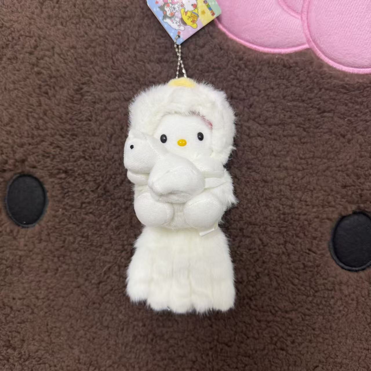 日本九尾狐白色尾巴哈喽