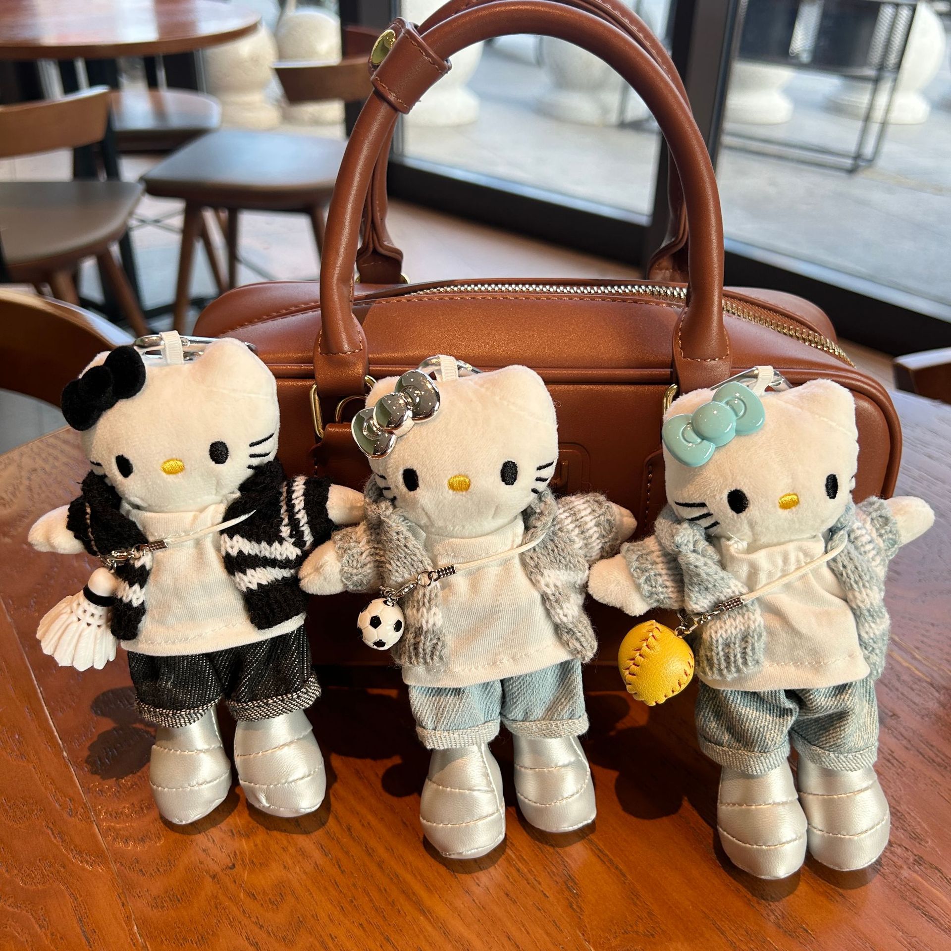 日本新款长腿kitty毛衣足
