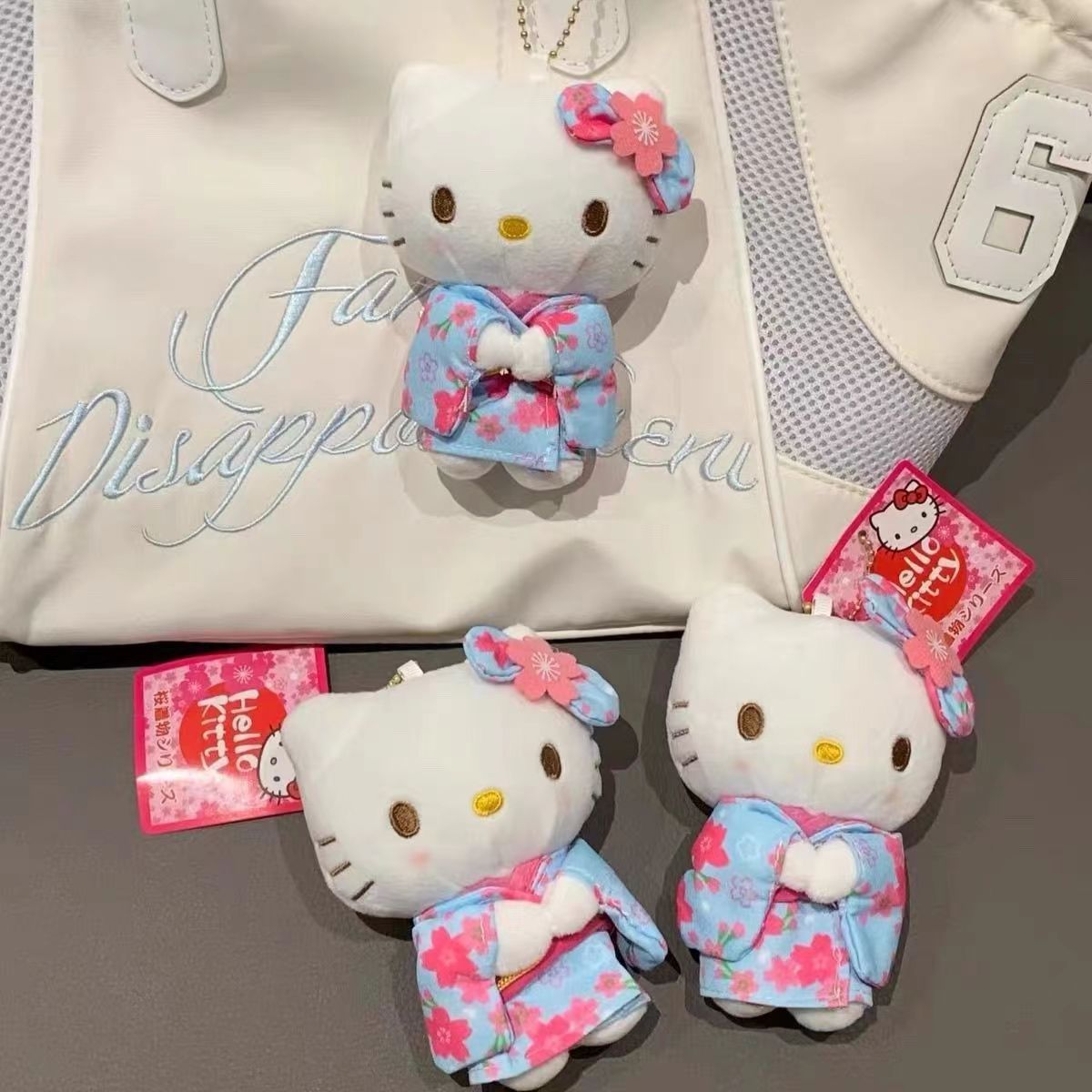 日本日式樱花蓝色和服kit