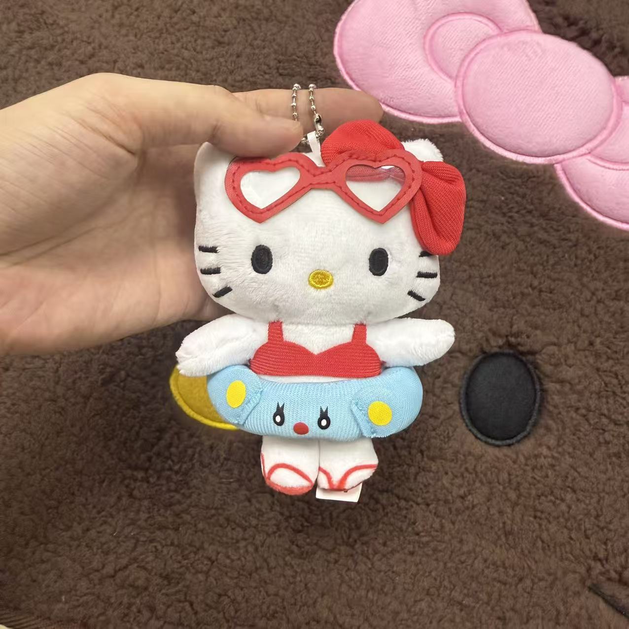 日本蓝色泳圈hellokitty