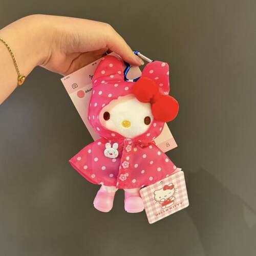 日本正版雨衣HelloKitty