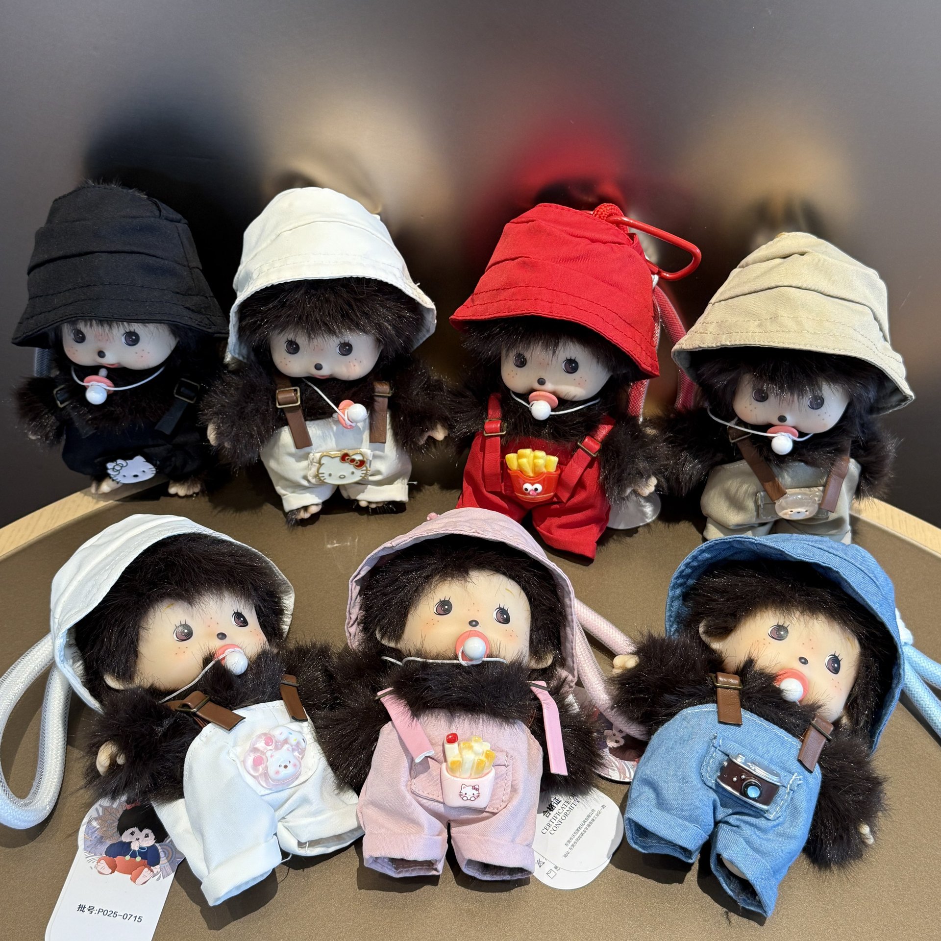 日本正版10cm蒙奇奇公仔