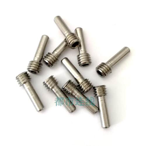 1/10攀爬传动轴 机米螺丝 M3 M4*12mm不锈钢螺丝机米 攀爬车用