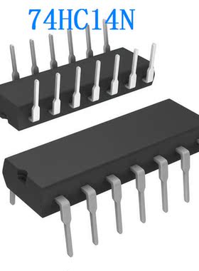 SN74HC14NE4 全新原装正品 直插 DIP14 74HC14N 74HC14