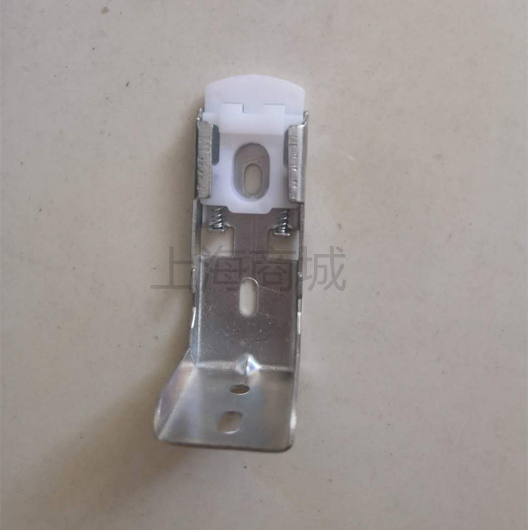 柔纱帘顶装支架安装码侧装安装卡扣香格里拉帘固定支架窗帘扣配件