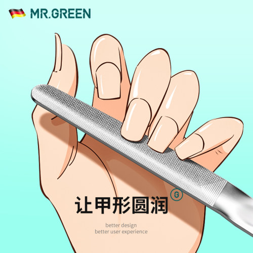 不锈钢双面指甲搓打磨手脚趾甲