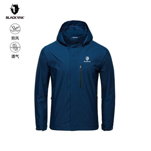 BLACKYAK/布来亚克春秋新款男士可脱卸帽户外夹克FVM535