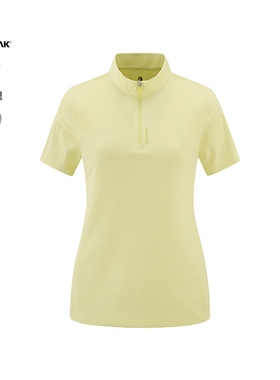 BLACKYAK/布来亚克2026春新款女UPF50+防晒速干短袖半拉T恤SIW114