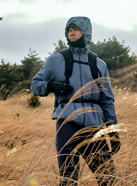 BLACKYAK/布来亚克2025秋新款男WINDSTOPPER防风冲锋衣夹克FYM611