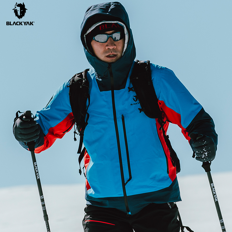BLACKYAK/布来亚克 24秋冬新款男士户外GORE-TEX滑雪冲锋衣FVM533