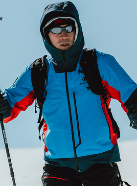 BLACKYAK/布来亚克 24秋冬新款男士户外GORE-TEX滑雪冲锋衣FVM533