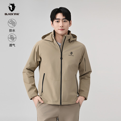 BLACKYAK/布来亚克 春节新款户外男士单夹克防水外套上衣SYM135