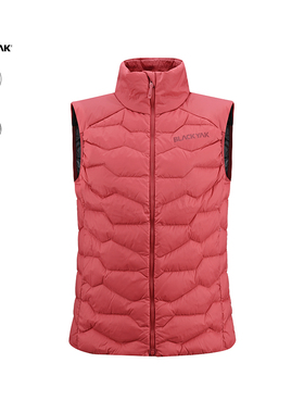 BLACKYAK/布来亚克2025冬新款女保暖轻量鹅绒马甲无袖外套WYW512