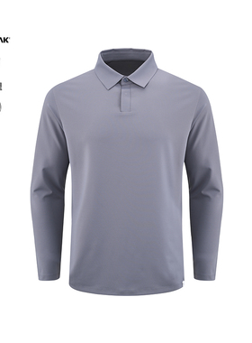 BLACKYAK/布来亚克2025秋新款男长袖上衣POLO衫商务T恤FYM437