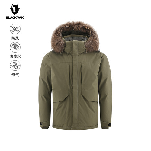 BLACKYAK/布来亚克25冬新款男WINDSTOPPER羽绒服WYM679蓬松度643